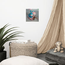 Load image into Gallery viewer, Poster - Downhill Rabbits