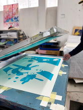 Load image into Gallery viewer, Limited edition screen print - Clara and Panpan
