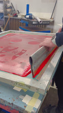 Load and play video in Gallery viewer, Limited edition screen print - Strawberry Red Glasses
