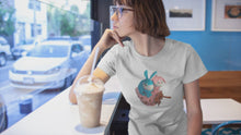 Load and play video in Gallery viewer, T-Shirt - Strawberry Rabbits
